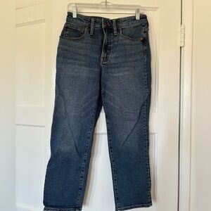 Madewell the curvy perfect vintage jeans